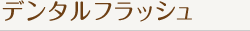 デンタルフラッシュ